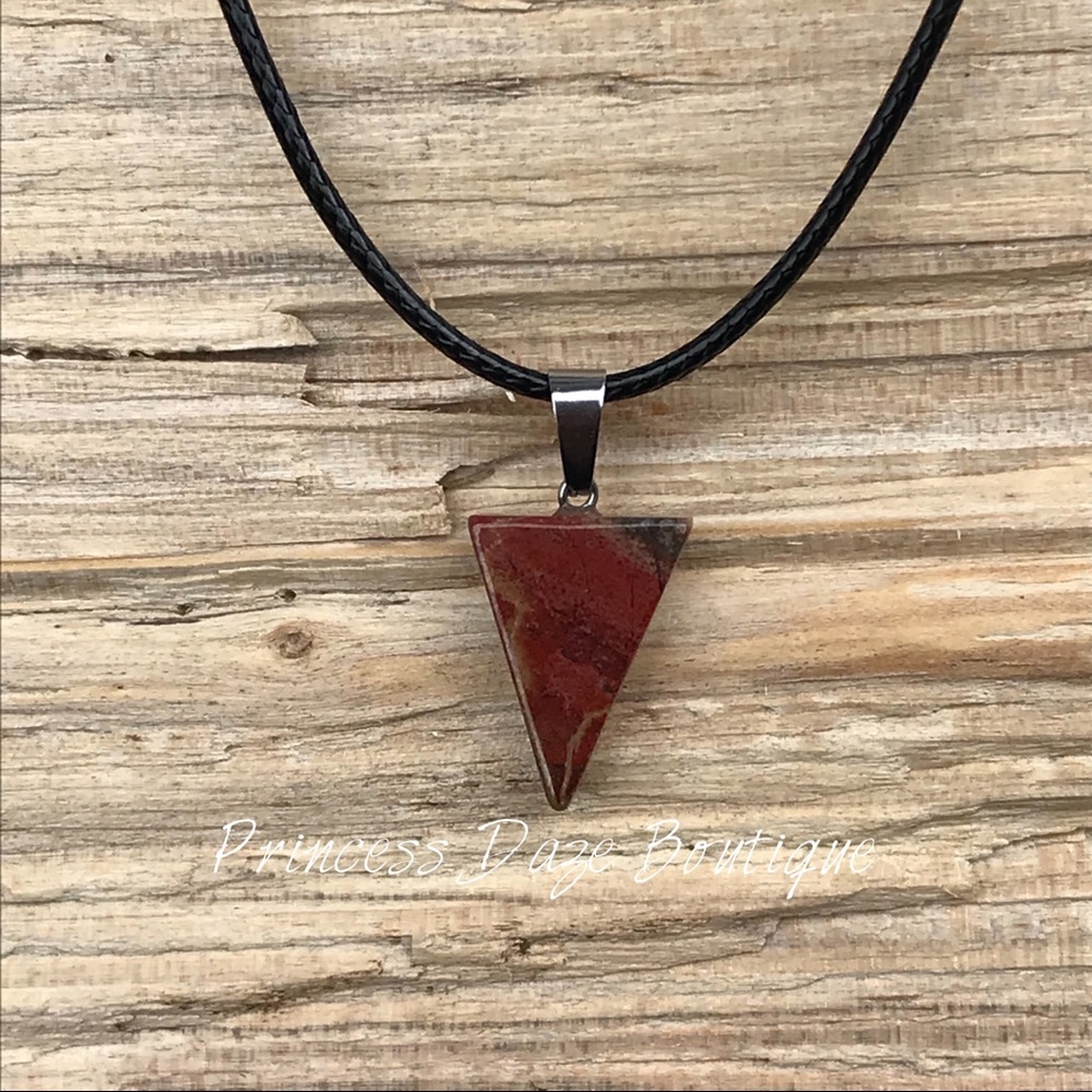 Natural‎ Stone Arrow Necklace